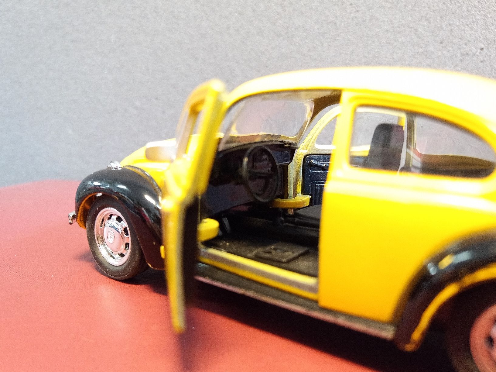 Volkswagen Modellini d'auto: Welly VW Käfer PTT Modellauto - Schweizer Beetle Blechauto – Usato da Reiden venduto da Zofi-Brocki 6