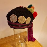 Bonnet tribu Dao, Nord Vietnam - unique 