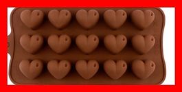 Eiswürfelbehälter Mulde Herz Heart coeur Praline Schokolade