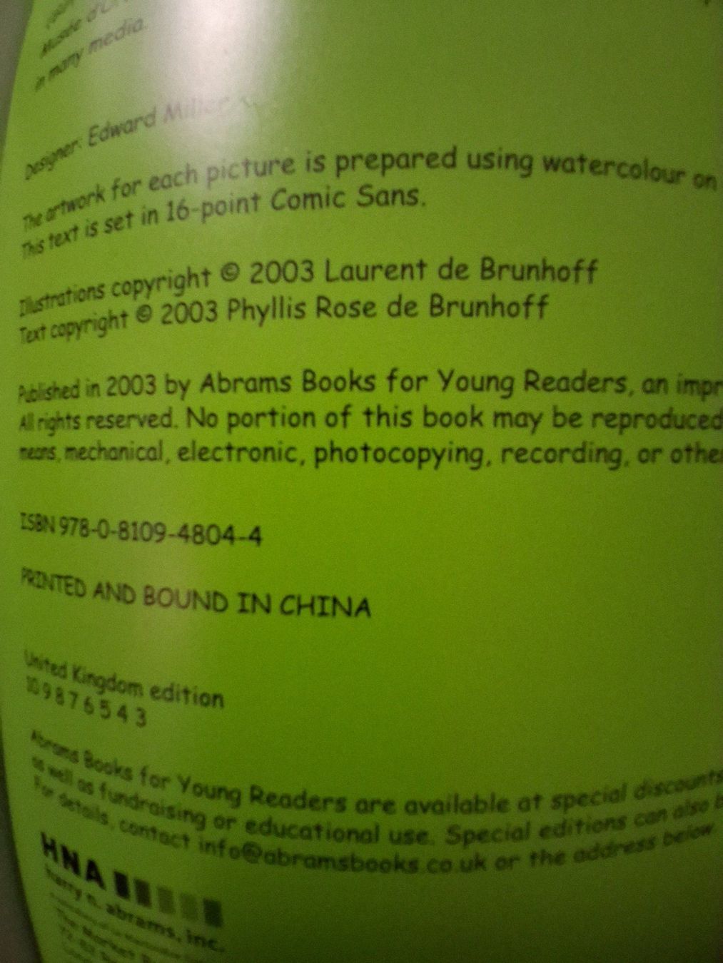 Bücher: Babar's Gallery - 2003 – Gebraucht aus Cartigny von pgc_fk9s 2