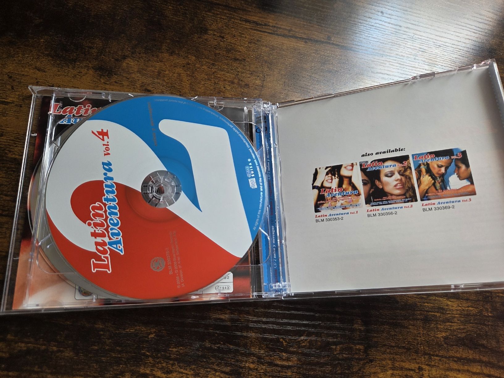CD: Latin Aventura Vol. 4 CD Compilation – Usato da Winterthur venduto da Maricels_Boutique 3
