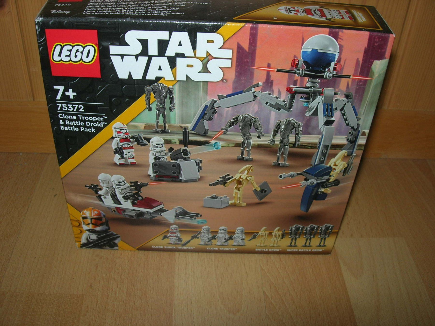 Lego Giocattoli: Star Wars 75372 Clone Trooper & Battle Droid Battle Pack – Nuovo e nell'imballaggio originale da Hornussen venduto da Corvette-