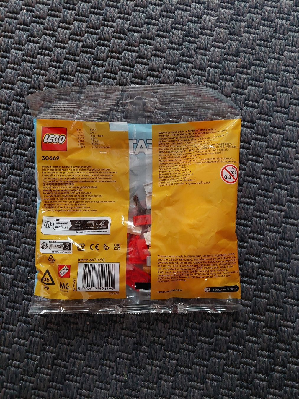 Lego Kit di costruzioni: LEGO Creator 3in1-Aereo acrobatico – Nuovo e nell'imballaggio originale da Davesco-Soragno venduto da Mr.No 1