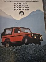 Puch 230 G 280 GE 240 GD 300 GD Prospekt xx