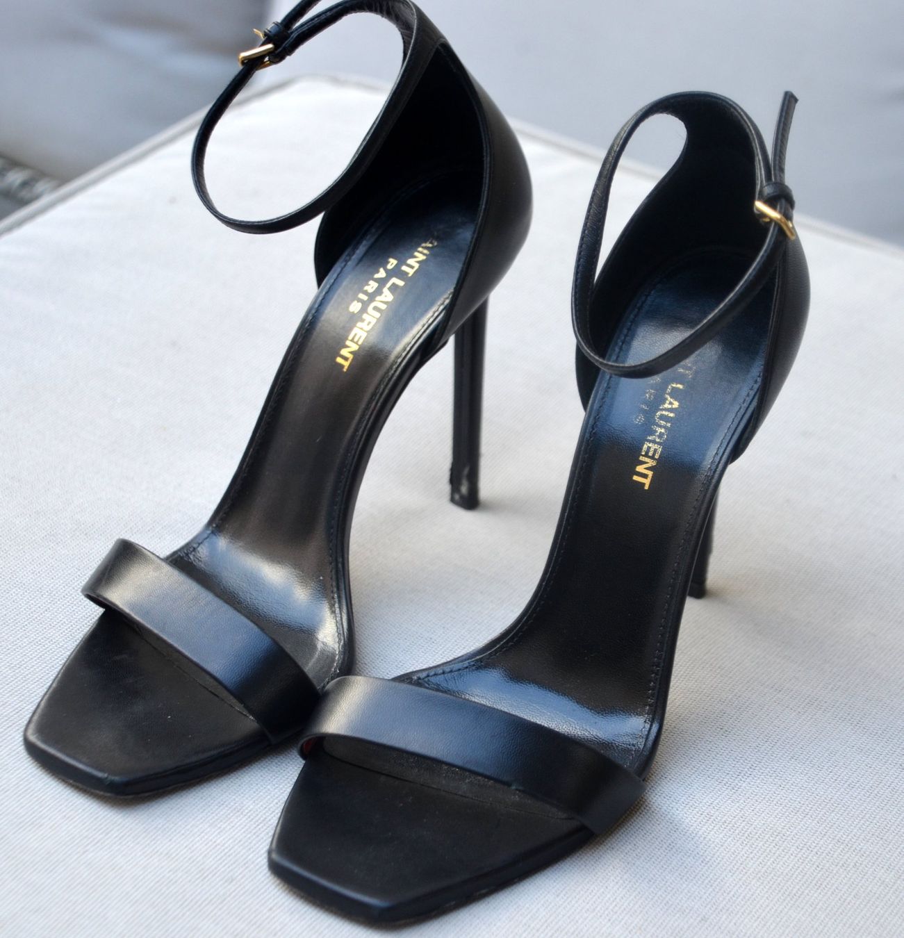 Saint Laurent Chaussures femmes: Saint Laurent Sandalen / sandales .38 – D'occasion à Collonges par Allegree 5