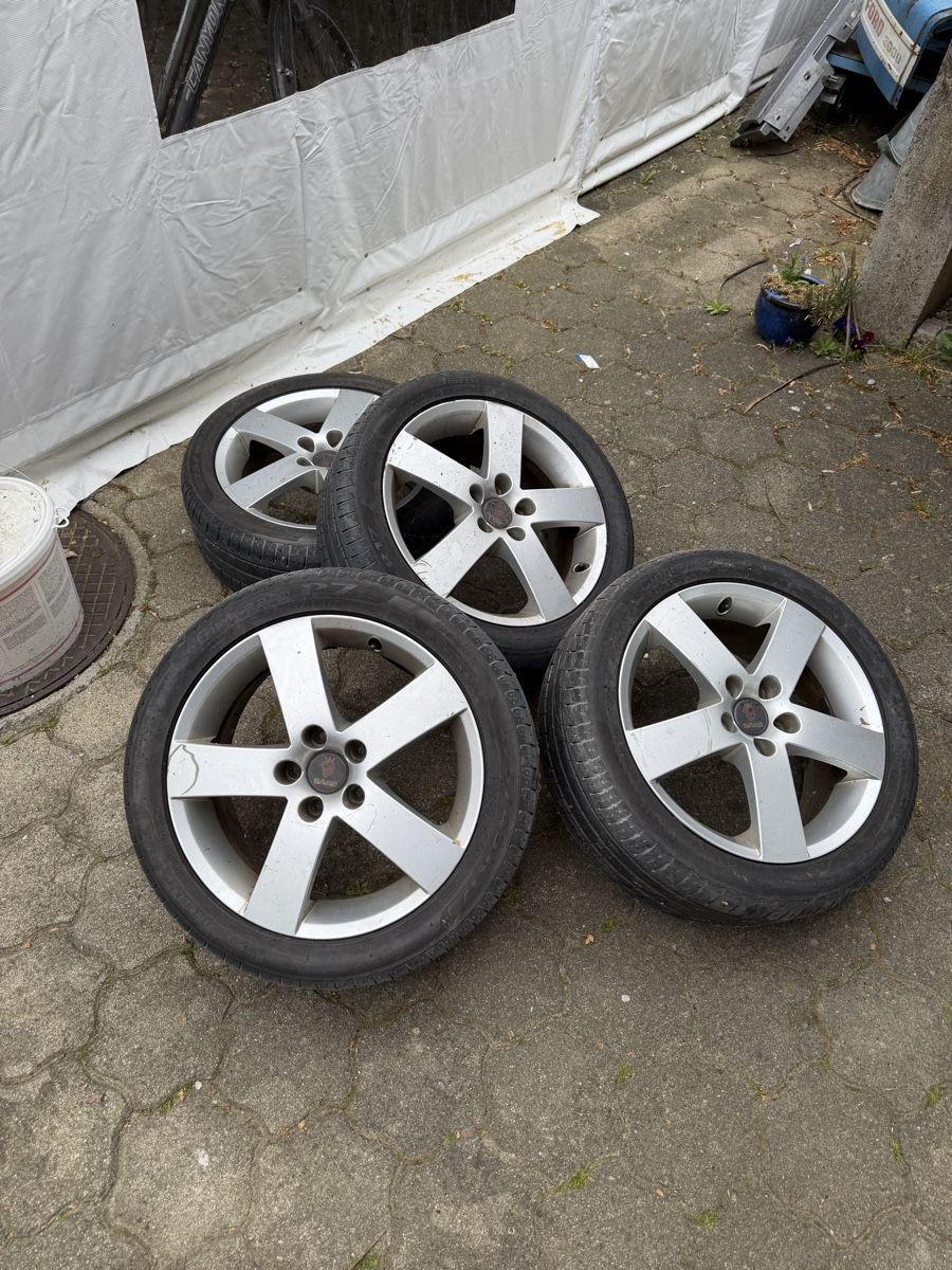 Saab Cerchioni: Saab Alufelgen 17 Zoll – Usato da Muri AG venduto da Aero96