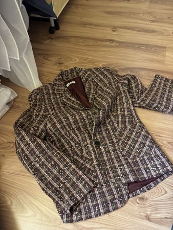 Elegante Tweed Jacke, Gr. 42, Top Zustand für den Herbst!