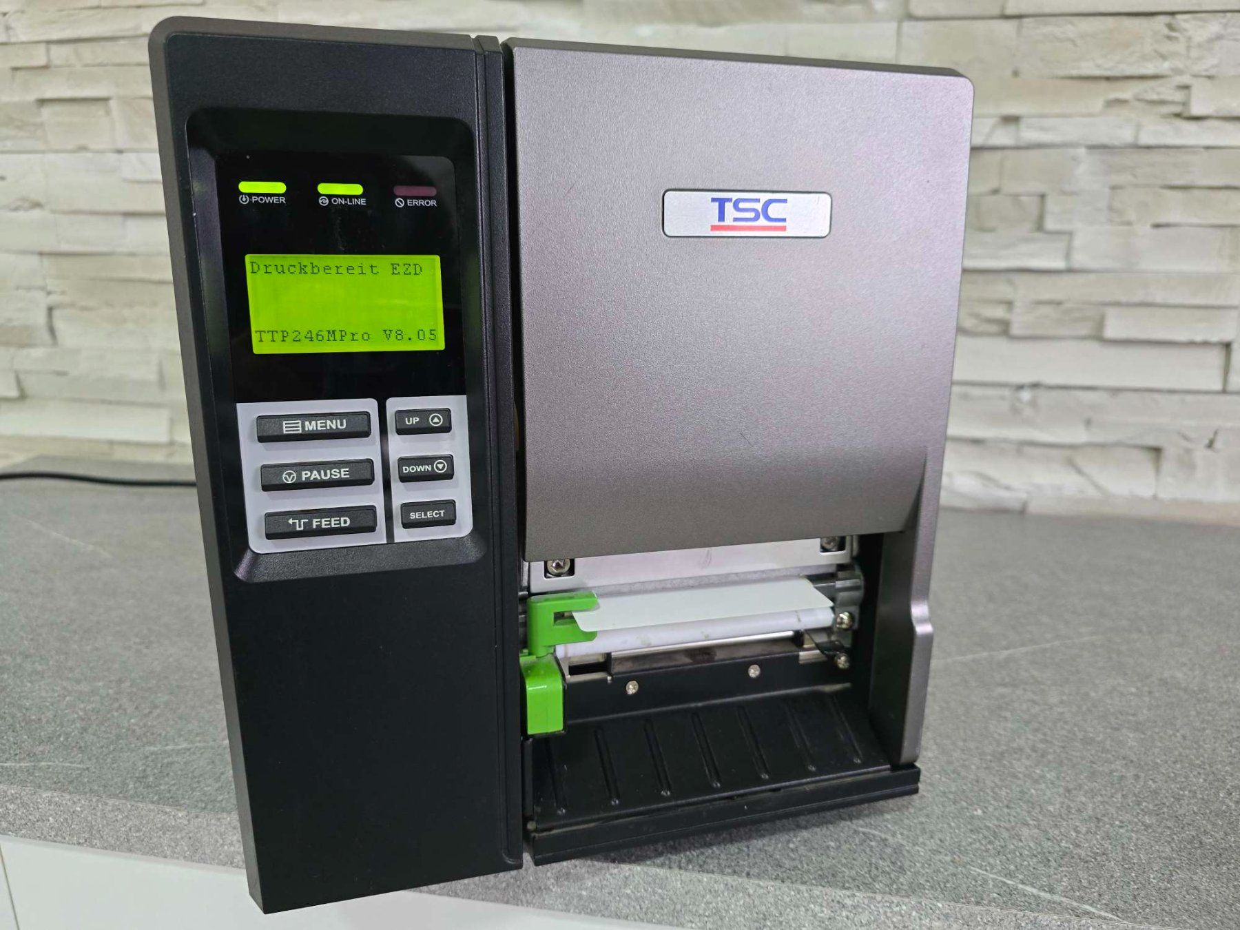Stampanti: TSC TTP-246M Pro Barcode Etikettendrucker Labeldrucker – Usato da Baar venduto da Werkzeugzentrum