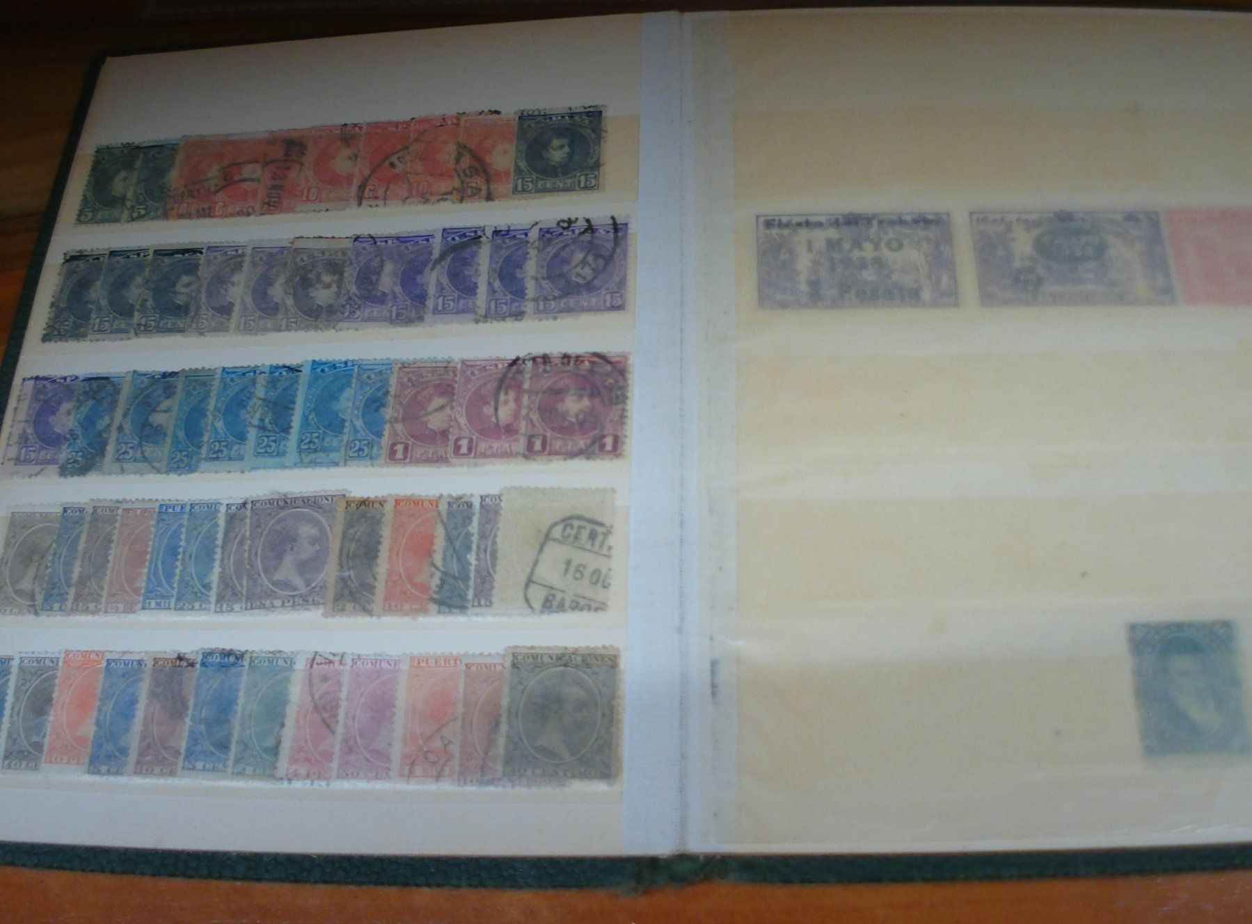 Alle Briefmarken: Tolles Lot alte Briefmarken Spanien – Gebraucht aus Niederwil AG von morostahu
