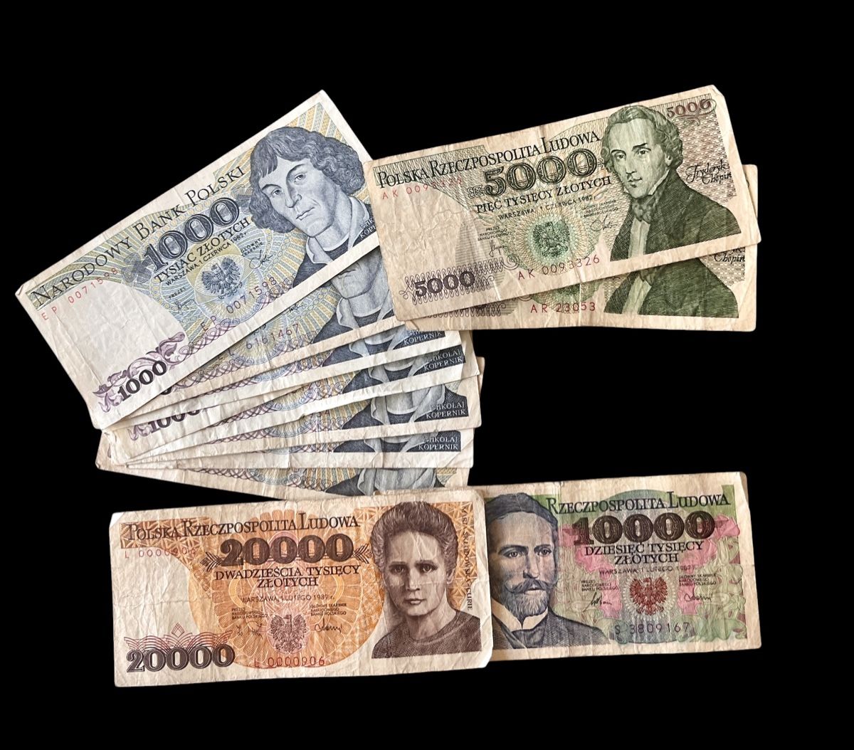 Banconote: Polen Lot Banknoten  – Usato da Winterthur venduto da Numismatica-Vitu