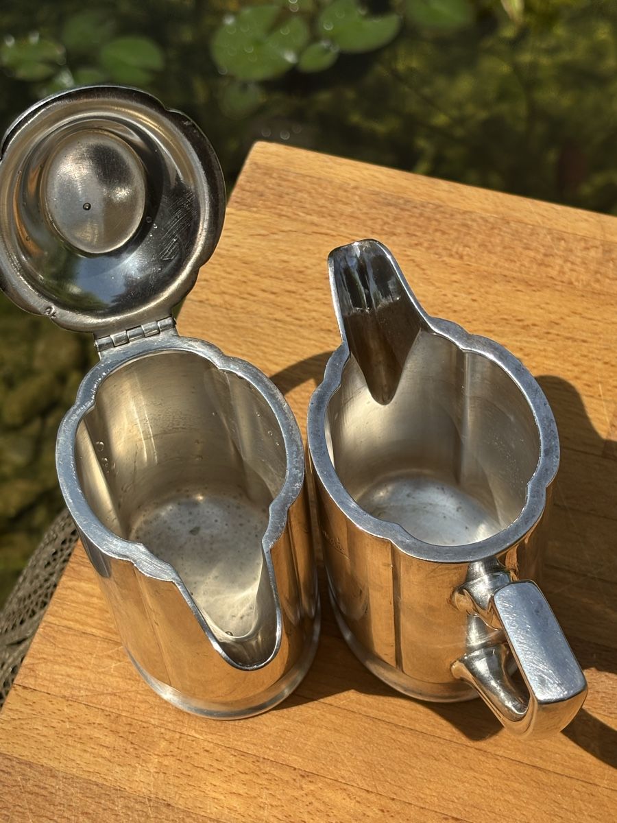 Teiere: Original Andermatt Kaffeekännli, versilbert, Vintage. – Usato da Esslingen venduto da Sereno3 1