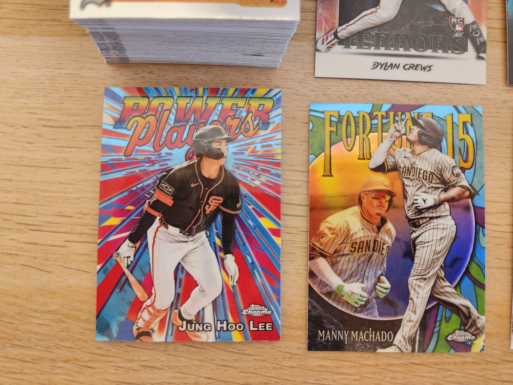 Topps Sammelbilder & Trading cards: 2025 Topps Chrome und Chrome Update Baseball Karten – Gebraucht aus Pfyn von phi_zz5d 2