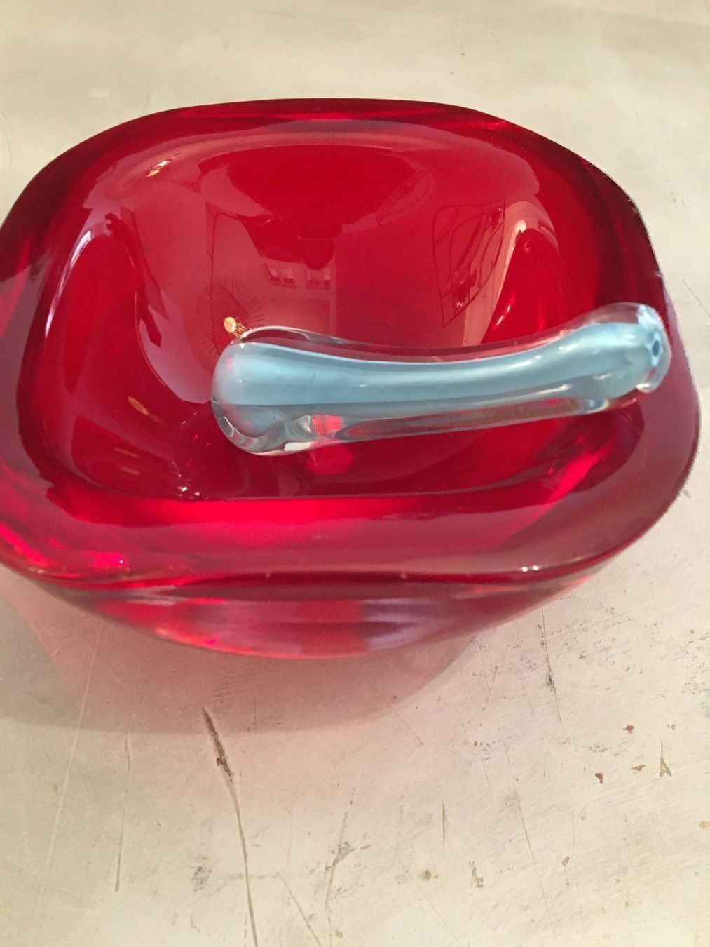 Murano Bicchieri: Murano Glas Schale, Cenedese – Usato da Rüti ZH venduto da Engel0070 3