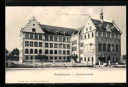 Schaffhausen, Partie an der Kantonsschul