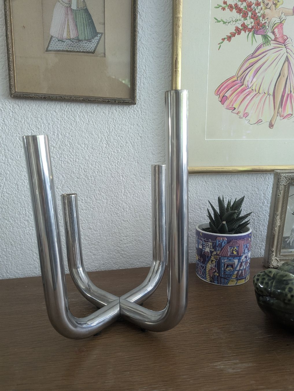 Portacandele: Postmodern Candle Holder Philippi Design Vintage – Usato da Erlinsbach SO venduto da Meytalien 4