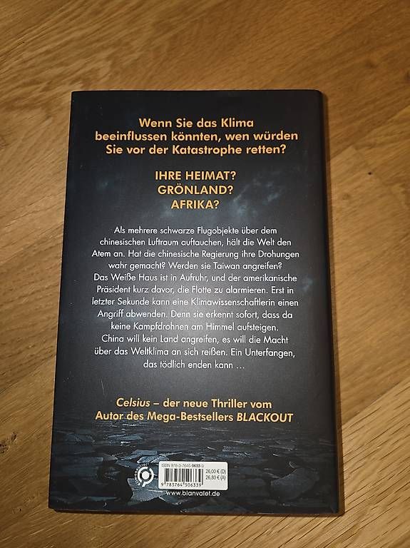 Libri: NEU Marc Elsberg - Celsius – Usato da Zumikon venduto da CiaVS