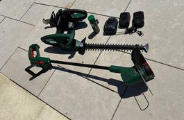 Ensemble d'outils de jardinage Bosch 18V