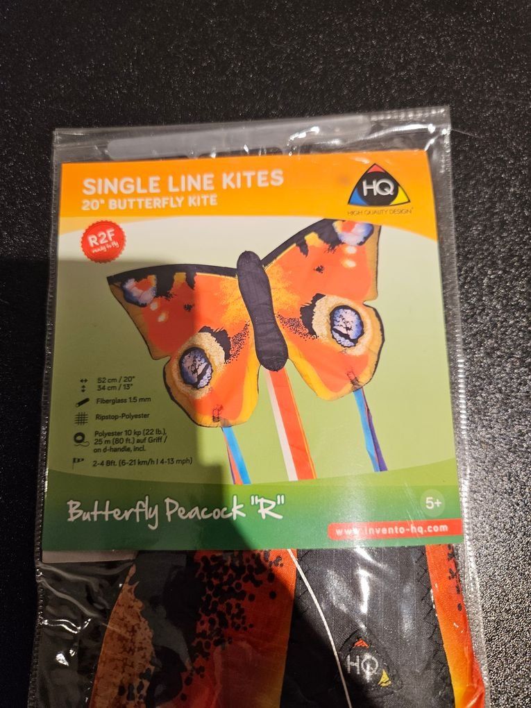 Spielzeuge: Neu - Drachen - Butterfly – Neu und originalverpackt aus Dagmersellen von Jarsetz_Restposten