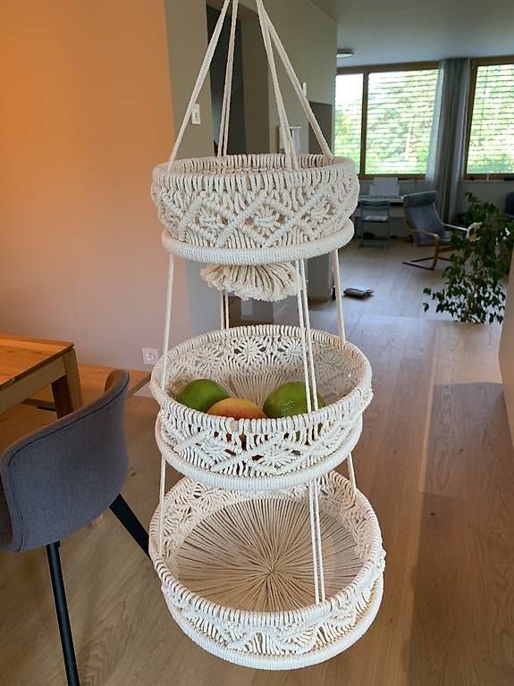 Autres articles pour la maison: Makramee Gemüse und Obstkorb – Neuf (Voir description) à Allschwil par alicegoessouth