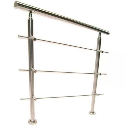 Ringhiere: 57202 - Edelstahl Treppengeländer 80cm - 3 Querstreben – Nuovo e nell'imballaggio originale da Wallenwil venduto da toesstal-vertrieb 5