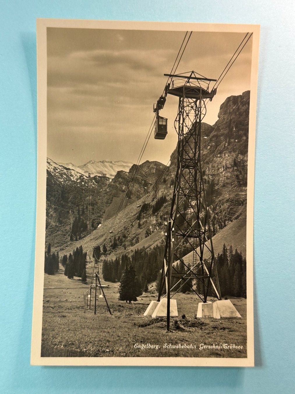 Cartoline postali: Engelberg - Schwebebahn – Usato da Steg VS venduto da danwer74
