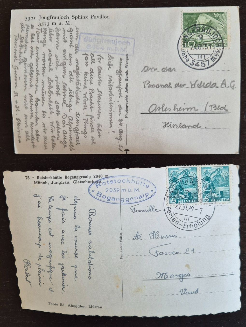 Cartoline postali: Postkarten Jungfrau – Usato da Buus venduto da papillon098 1