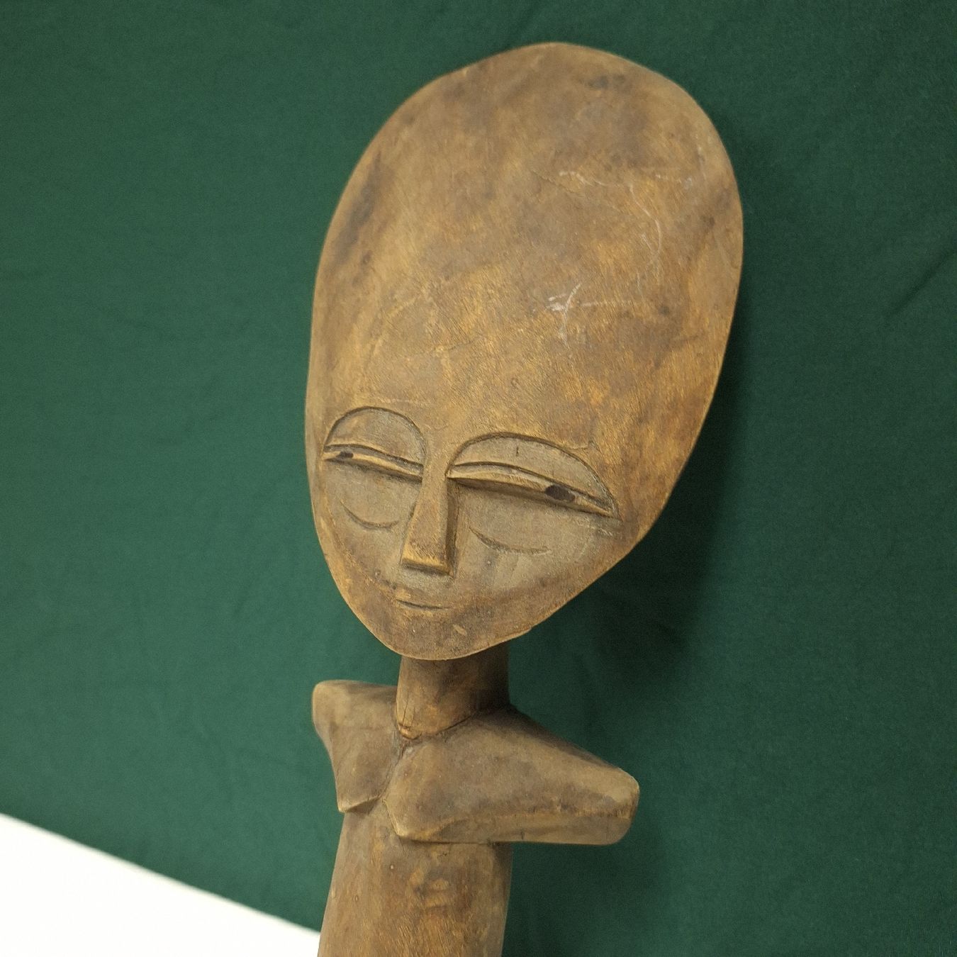 Figuren: Ghana Fruchtbarkeitspuppe Aschanti, Holzfigur – Gebraucht aus Winterthur von Goldpipau 1