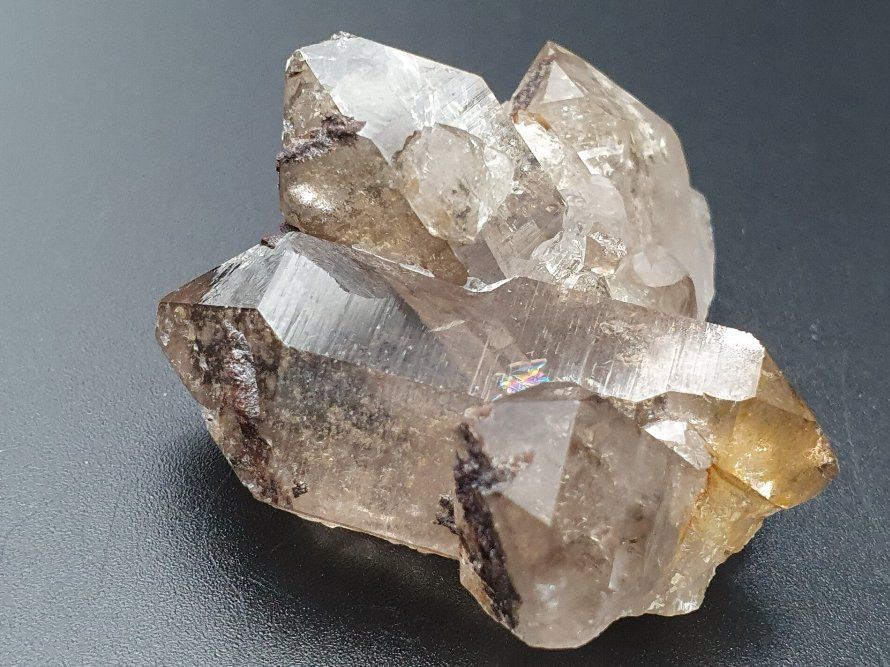 Minerali & Pietre curative: Rauchquarzstufe – Nuovo (secondo la descrizione) da Holderbank SO venduto da swiss-minerals