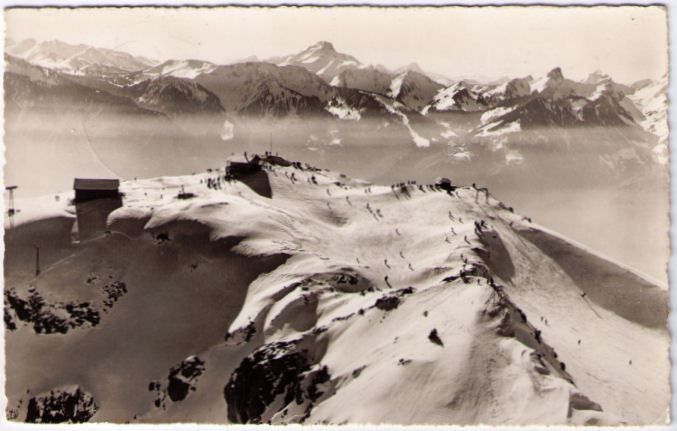 Cartoline postali: Leysin – Usato da Binningen venduto da Mountainrider
