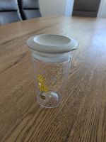 Trinklernbecher MAM mit Deckel Leopard Motiv neu