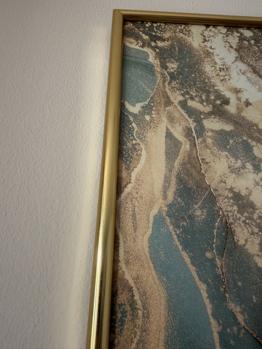 Foto & Immagini: Zwei Bilder-Set abstrakt Goldrahmen – Usato da Matzingen venduto da cel_57jz 3