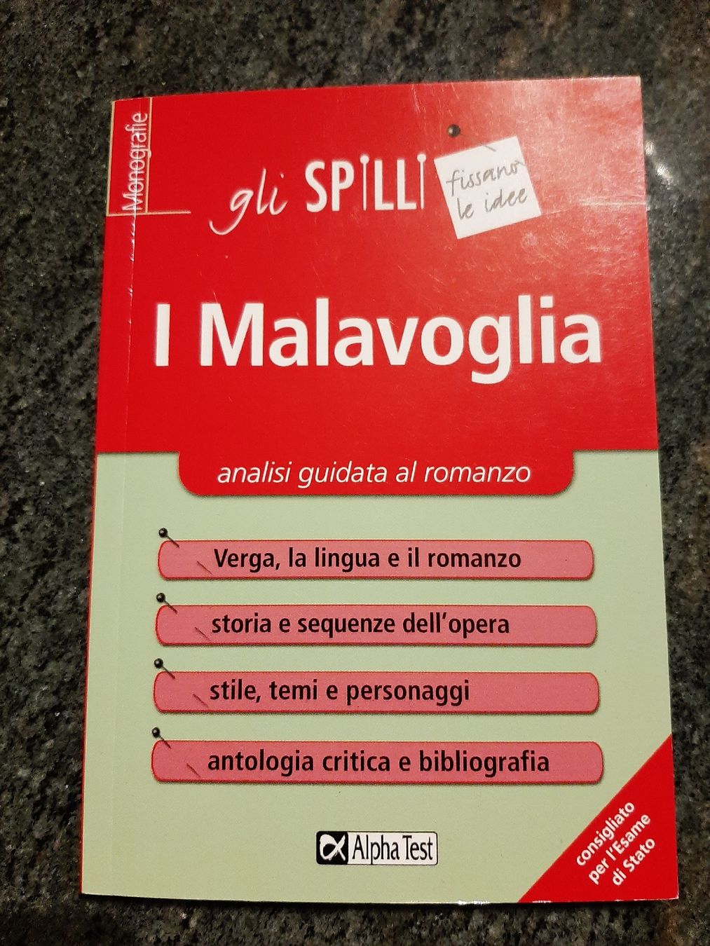 Bücher: I Malavoglia - Libro d'analisi – Gebraucht aus Wittenbach von lukelu