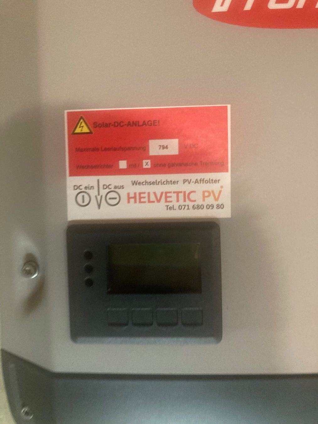Inverter: Fronius Wechselrichter Symo 8.2-3-M – Usato da Kreuzlingen venduto da Affkur 2