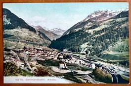 Airolo - Gotthardbahn - Carte ancienne