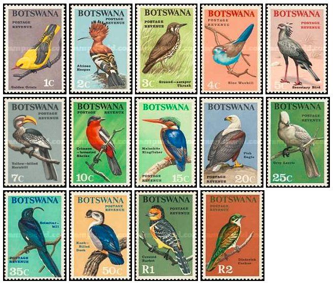 Alle Briefmarken: Botswana Michel 19-32** – Neu (gemäss Beschreibung) aus Marly von globetrotter1723