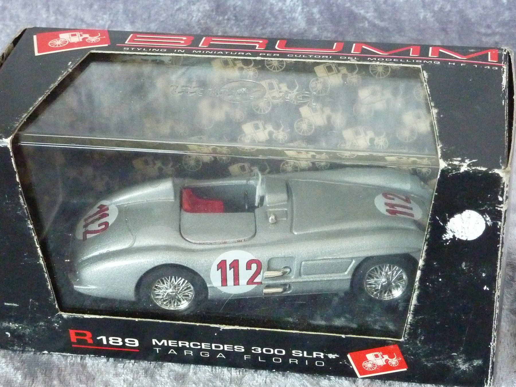 Mercedes-Benz Modellini d'auto: Mercedes 300 SLR 1:43 – Nuovo e nell'imballaggio originale da Dürrenäsch venduto da modellautos4you 2