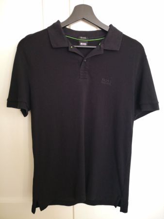 Polo Hugo Boss noir taille S