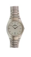 Edox Les Bémonts Ultra Slim Herrenuhr Silber NEU