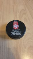 IIHF Offizieller Eishockey Puck WM 2026 Schweiz Sammlerstück