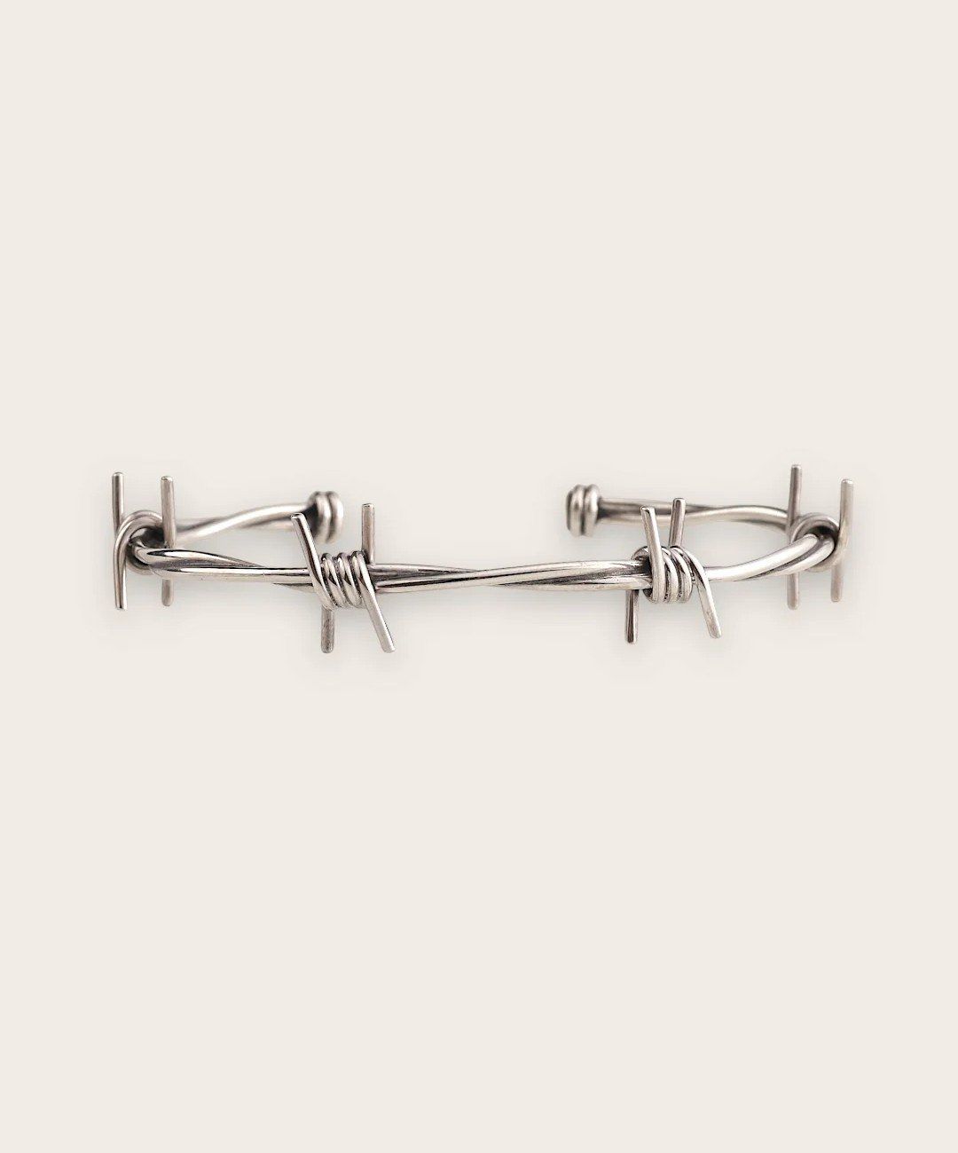 Bracciali & Braccialetti: BRACELET EN FIL DE BARBELÉ EN ARGENT – Nuovo e nell'imballaggio originale da APPLES venduto da az02 8