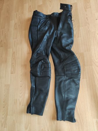 Lederhose Polo Grösse 50 CE Protektor pr EN 1621-1
