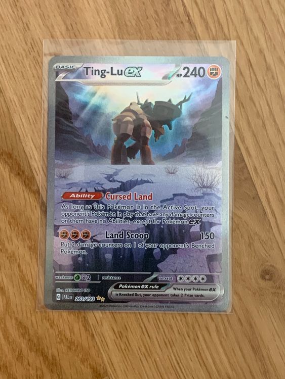 Ting-Lu Ex Paldea Evolved Pokemon Card