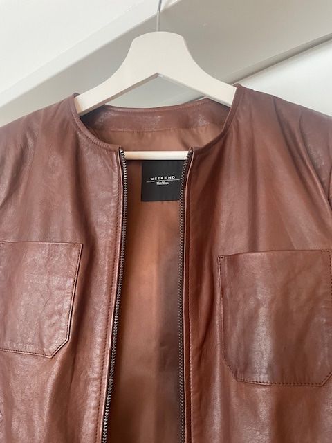 Max Mara Giacche: LEDERJACKE VON WEEKEND BY MAXMARA – Usato da Wädenswil venduto da MANU2222 1