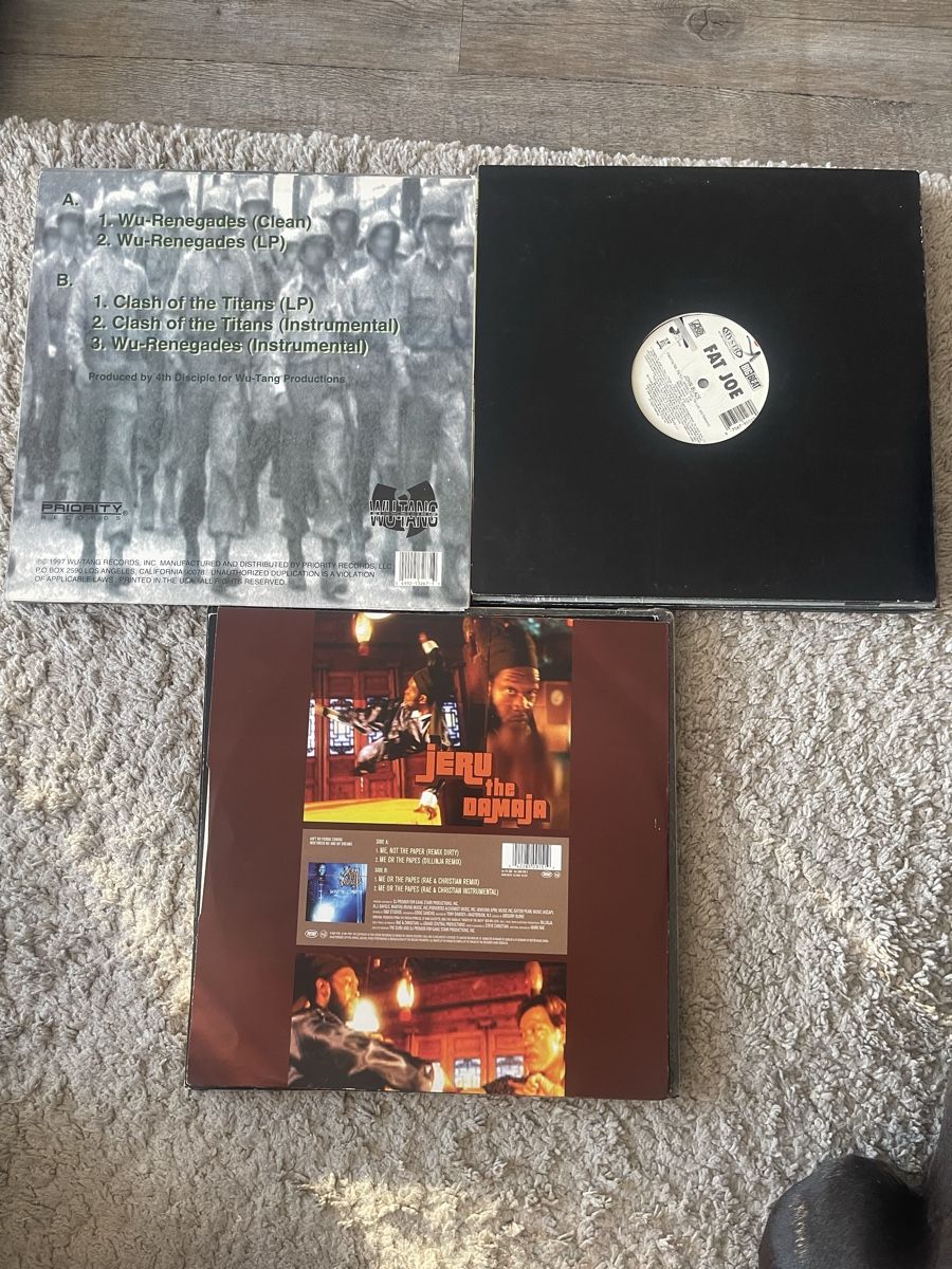 Dischi in vinile: 3 x US Hiphop Maxis / Paket 31 – Nuovo (secondo la descrizione) da Dagmersellen venduto da stonefinger 1