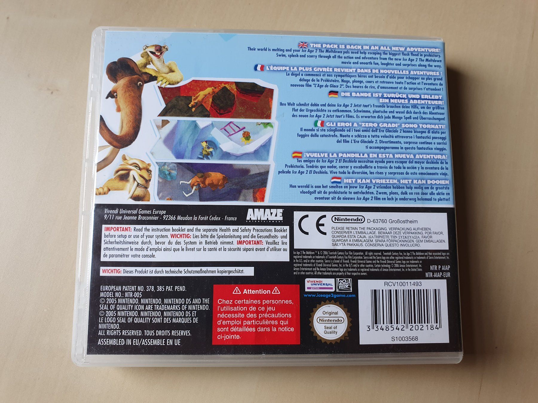 Nintendo Giochi: Ice Age 2 – Usato da Stansstad venduto da collectorsshop 1