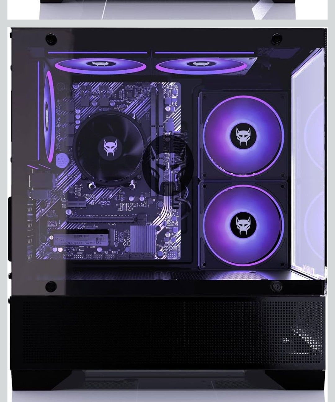 PCs: BEASTCOM Q3 Gaming PC Set Komplett – Neu und originalverpackt aus Rapperswil /Be von HS-Racing 1