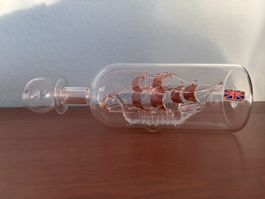 Glasschiff - Filigrane Arbeit - Grossbritanien