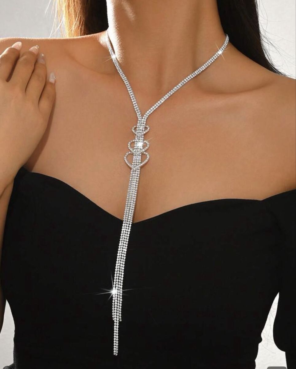Shein Catenine: Funkelnde Quaste-Kette – Nuovo e nell'imballaggio originale da Wetzikon ZH venduto da deb_8wcc