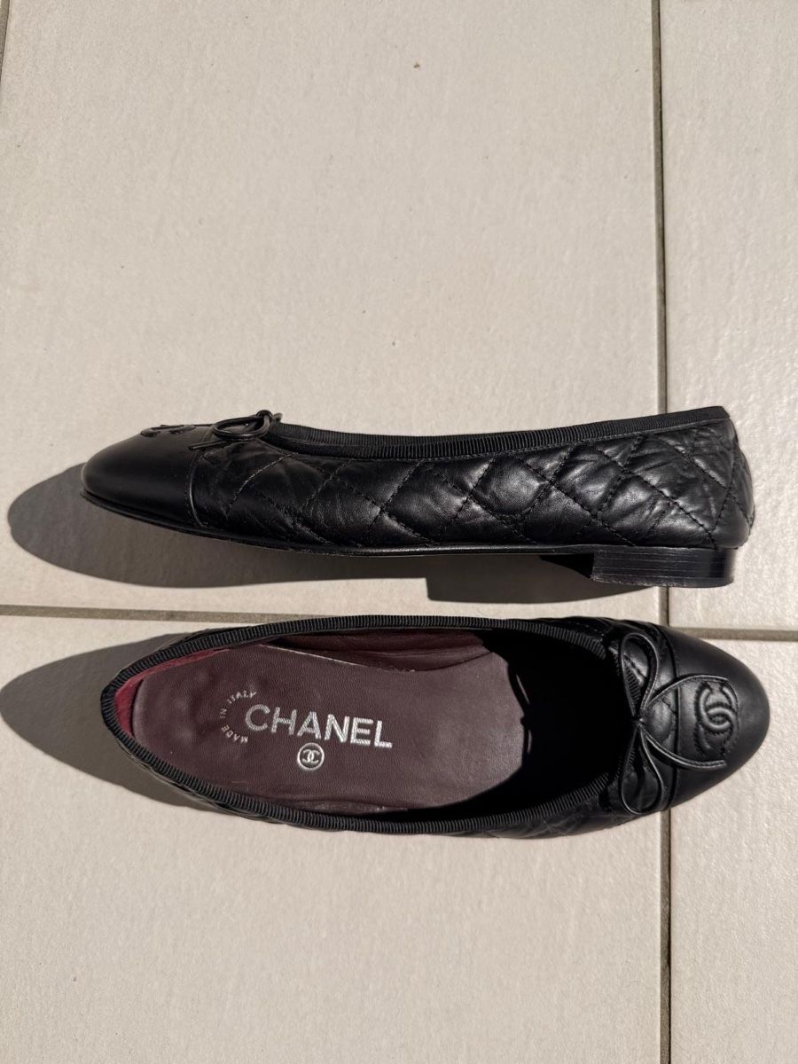 Chanel Scarpe da donna: Chanel Ballerina in schwarz – Usato da Unterlunkhofen venduto da Kaw71 3