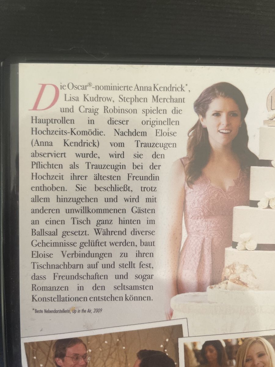 Tutti i DVDs: Table 19, Liebe ist fehl am Platz – Usato da Winterthur venduto da machmaschine 2